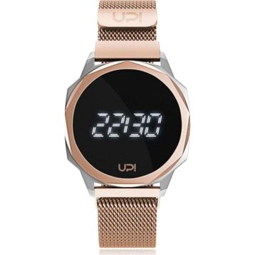 Up! Watch Unisex Kol Saati Icon Sılver Rose Loop Band