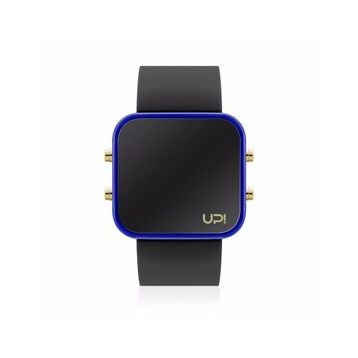 Upwatch 1305 Altın - Mavi - Siyah Unisex Kol Saati