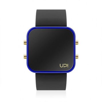 Upwatch 1305 Altın - Mavi - Siyah Unisex Kol Saati