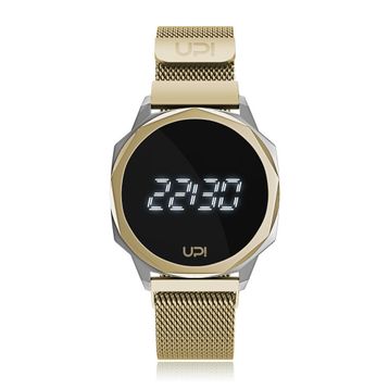 Upwatch ICON SILVER GOLD LOOP BAND Unisex Kol Saati