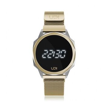 Upwatch ICON SILVER GOLD LOOP BAND Unisex Kol Saati