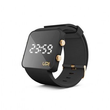 Upwatch Led Mini Gold Black Unisex Kol Saati