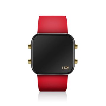 Upwatch Led Mini Red Black Unisex Kol Saati