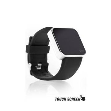 Upwatch Touch Shiny Silver & Siyah Unisex Kol Saati