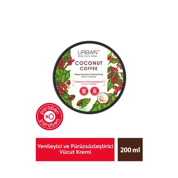 Urban Care 200 ml Coconut Coffee Vücut Peelingi