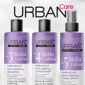 Urban Care Expert Biotin & Kafein Dökülme Karşıtı Seyahat Seti