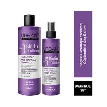 Urban Care Expert Series Biotin Caffeine 200 ml Saç Bakım Toniği + 100 ml Şampuan