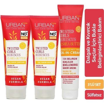 Urban Care Hibiscus Shea Butter Serisi Sülfatsız 3'lü Set