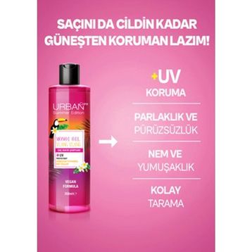 Urban Care Monoi Ylang Ylang 350 ML Güneşten Yıpranmış Mat Saçlara Özel Saç Bakım Şampuanı