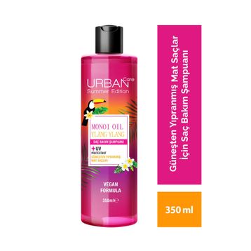 Urban Care Monoi Ylang Ylang 350 ML Güneşten Yıpranmış Mat Saçlara Özel Saç Bakım Şampuanı