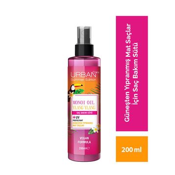 Urban Care Monoi Ylang Ylang Güneşten Yıpranmış Mat Saçlara Özel 200 ML Saç Bakım Sütü
