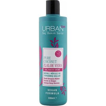 Urban Care Pure Coconut Aloe Vera Boyalı Röfleli ve Yıpranmış 330 ml Saç Bakım Kremi