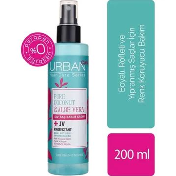 Urban Care Saf Hindistancevizi Yağı ve Aloe Vera Renk Koruyucu 200 ml Sıvı Saç Kremi