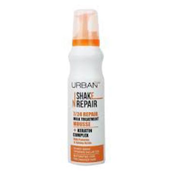 Urban Care Shake N Repair 7/24 Repair Milk Treatment Mousse 75 ml Onarıcı Saç Bakım Köpüğü