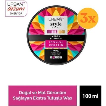 Urban Care Style Matte 3x100 ml Wax