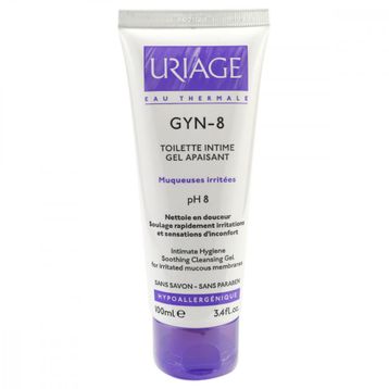 Uriage Gyn-8 Intimate Hygiene Soothing Cleansing Gel 100 ml Genital Temizlik Kremi