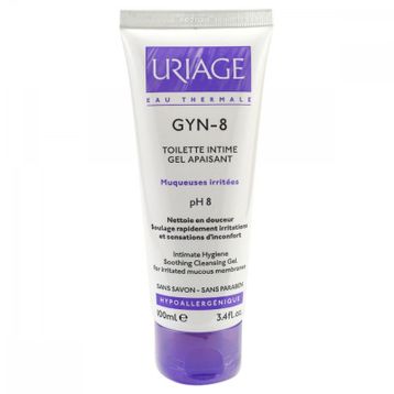 Uriage Gyn-8 Intimate Hygiene Soothing Cleansing Gel 100 ml Genital Temizlik Kremi