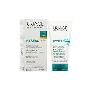 Uriage Hyseac Parlama Karşıtı ve Matlaştırıcı Spf50 50 ml Güneş Kremi
