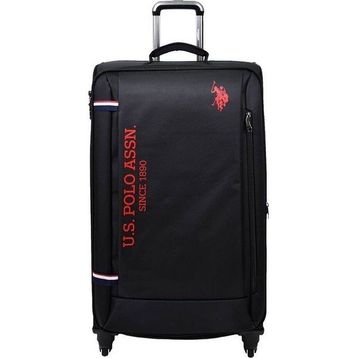 Us Polo Assn PLVLZ8077B Siyah Ön Bölmeli Orta Boy Valiz