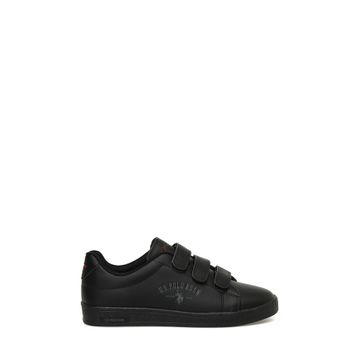 Us Polo Assn Singer 3Pr Siyah Siyah Kadın Sneaker Ayakkabı