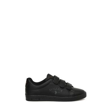 Us Polo Assn Singer 3Pr Siyah Siyah Kadın Sneaker Ayakkabı