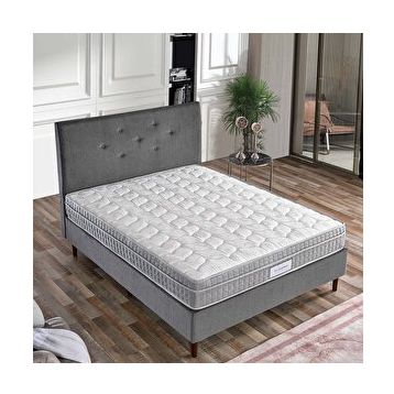 Us.Sleeping Full Super Gray Yaylı 150x200 cm Yatak