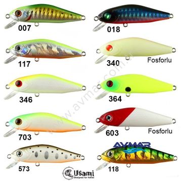 Usami Minn Shad 58F SR 4,6 gr Suni Yem