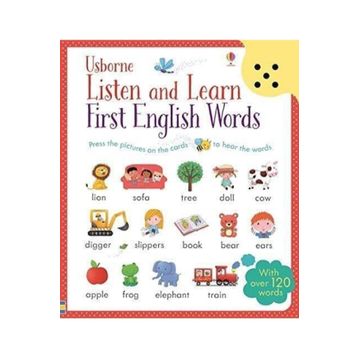 Usborne - Listen and Learn First English Words