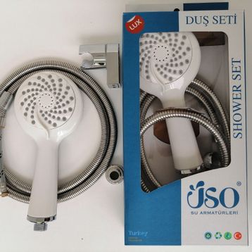 Üso Papatya Mafsallı Duş Seti