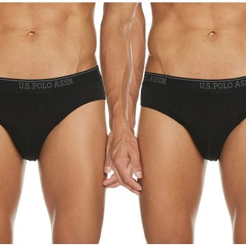 USPA Siyah 3'lü Erkek Boxer