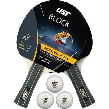 USR 3 Top Kılıf Set Block-RC Masa Tenisi Raket