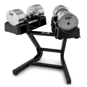 USR ADK41 2x41 kg Ayarlanabilir Dambıl + Stand Set
