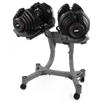 USR ADX40 2x40 kg Ayarlanabilir Dambıl Stand Set