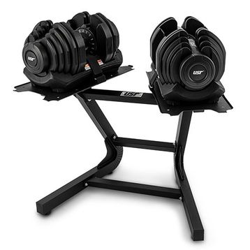 USR ADX403 2x40 kg Ayarlanabilir Dambıl + Stand Set