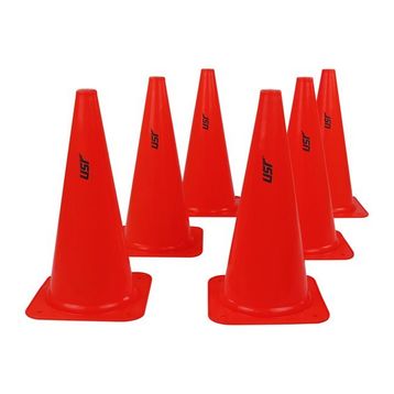 USR AH38K Kırmızı 6'lı 38 cm Antrenman Huni Seti