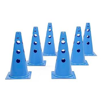 USR AHD38M 66'lı 38 cm Delikli Mavi Antrenman Huni Seti