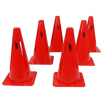 USR AHK23K 6'lı 23 cm Kırmızı Kırılmaz Antrenman Huni Seti