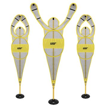 USR BDA1604 3'lü 160 cm Basketbol Defans Adamı Seti