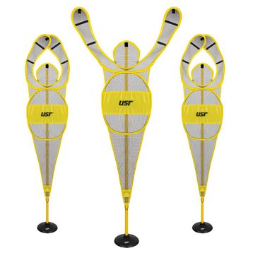 USR BDA1604 3'lü 160 cm Basketbol Defans Adamı Seti