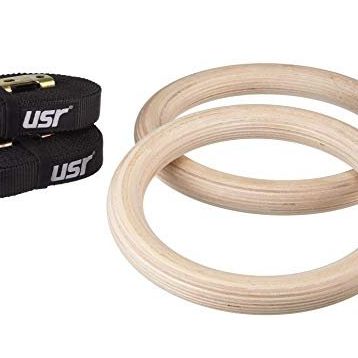 USR CH2 Ahşap Crossfit Jimnastik Halkası