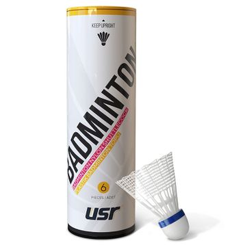 Usr Flight 200 Plastik Badminton Topu Beyaz