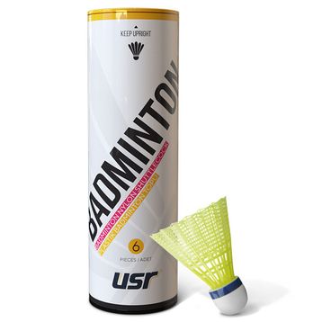 USR Flight Sarı 200 Plastik Badminton Topu