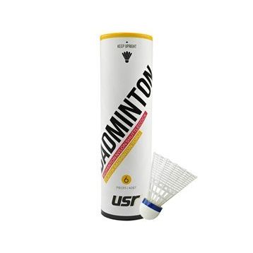 USR Flow 100 Beyaz Plastik Badminton Topu