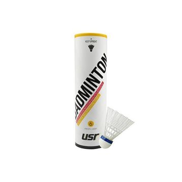 USR Flow 200 Beyaz Plastik Badminton Topu