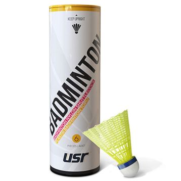 USR Flow 200 Sarı Plastik Badminton Topu