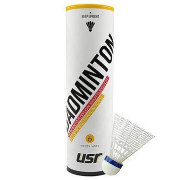 USR Flow 300 Beyaz Plastik Badminton Topu