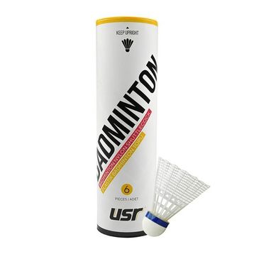 USR Flow 300 Beyaz Plastik Badminton Topu