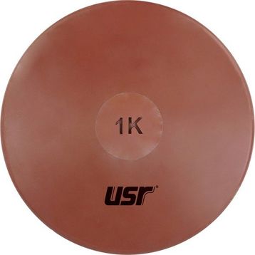 USR IRD10 1 kg Indoor Kauçuk Atletizm Diski