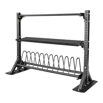 USR Miletos-A-R30 3 Katlı Bumper Plaka-Dambıl-Kettlebell-Wallball Rafı
