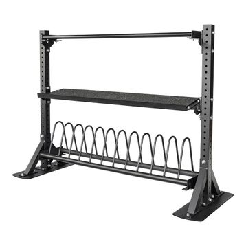 USR Miletos-A-R30 3 Katlı Bumper Plaka-Dambıl-Kettlebell-Wallball Rafı